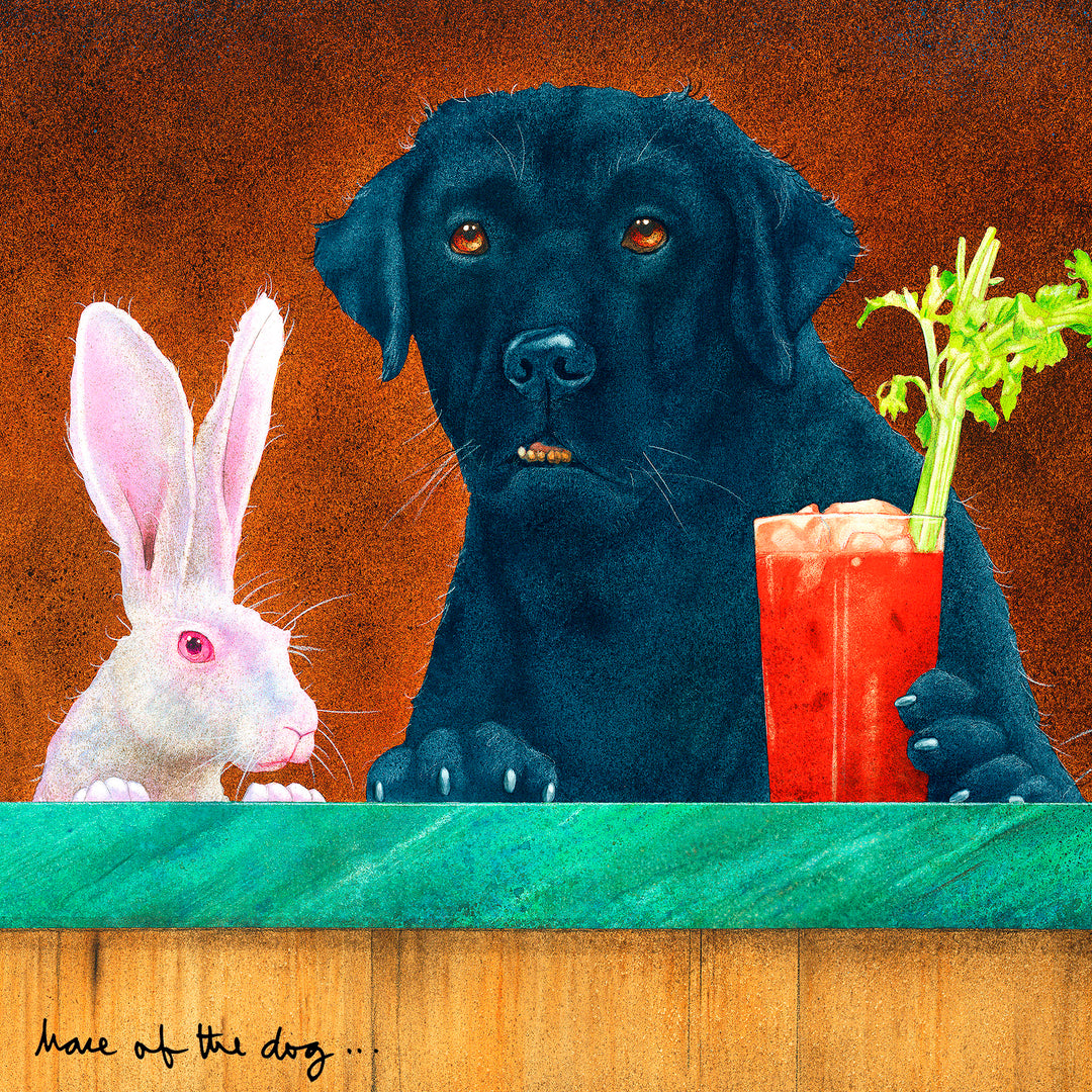 Will Bullas Hare of the Dog on Metal from The Happy Hour Collection Image #1