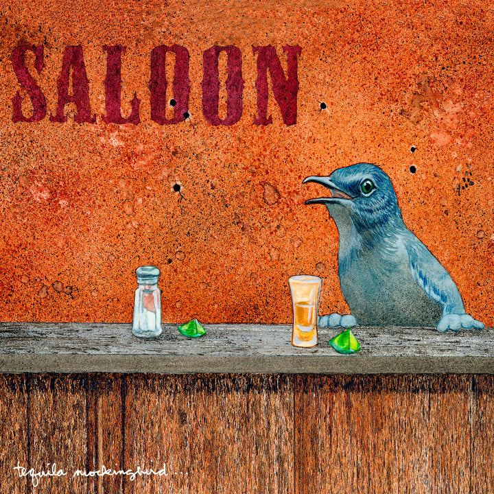 Will Bullas Tequila Mockingbird on Metal from The Happy Hour Collection Image #1