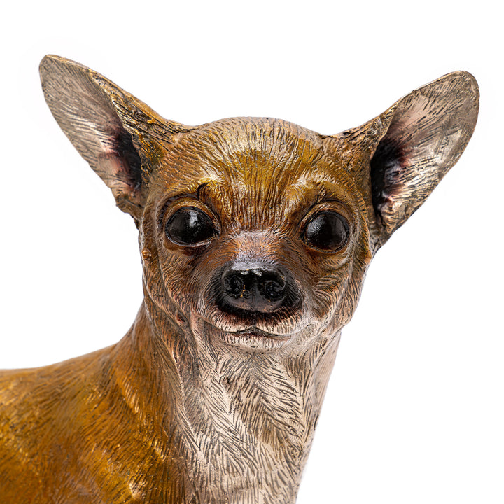 Bronze Standing Chihuahua