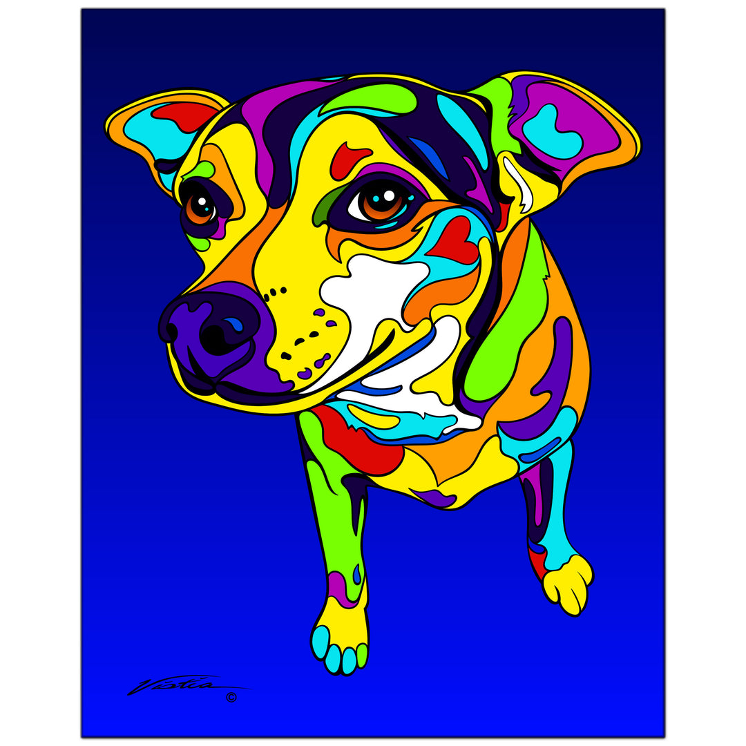 Chihuahua #2 on Metal from The Colorful World of Michael Vistia Image #1