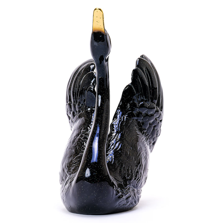 Unleash Elegance with the Bronze Black Swan