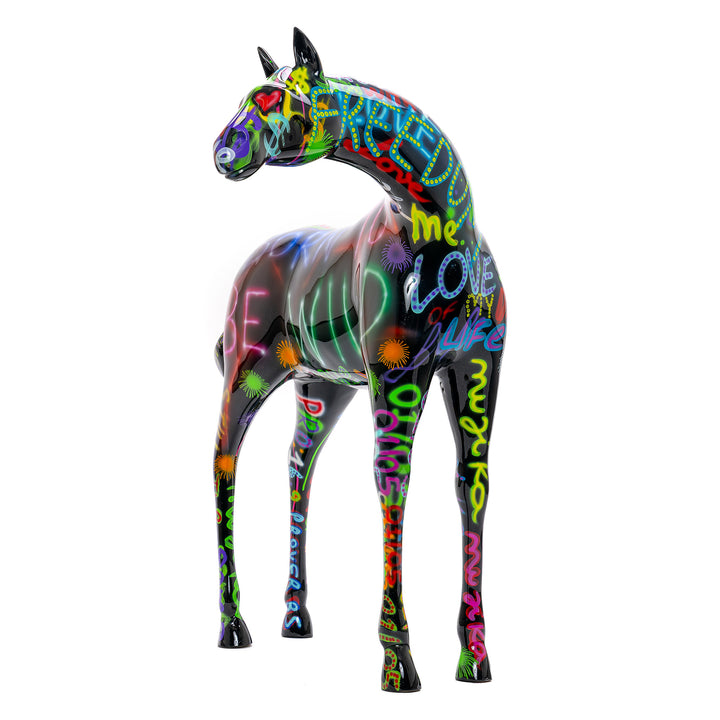 Graffiti Standing Horse