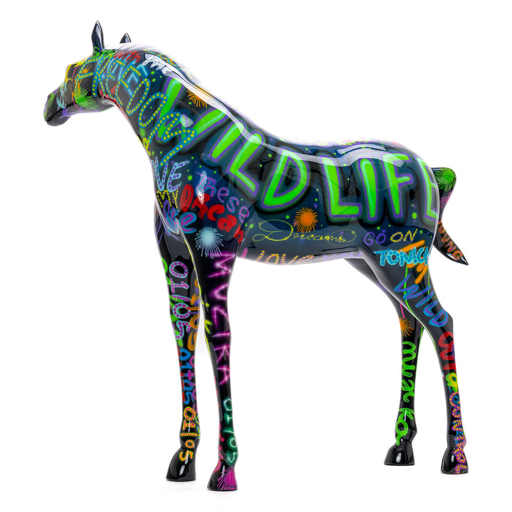 Graffiti Standing Horse