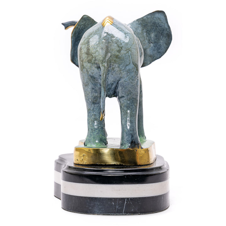 Bronze Elephant Sculpture - Sm