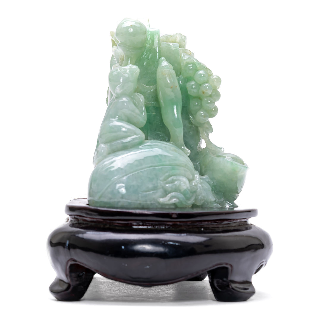 Small Jade Chinese Monkey Vase