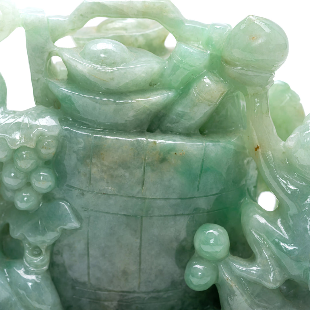 Small Jade Chinese Monkey Vase