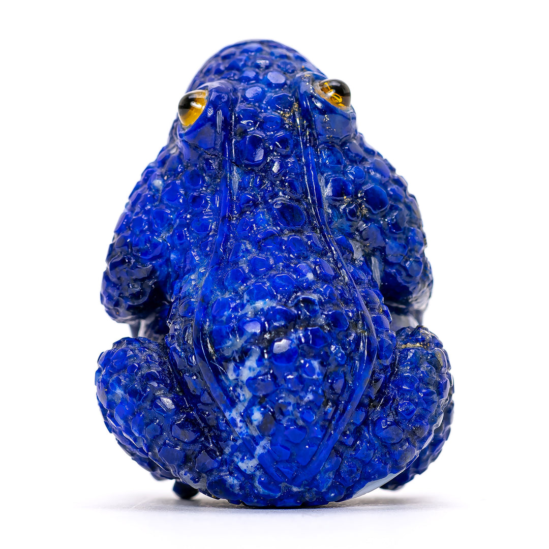 Genuine Lapis Bullfrog