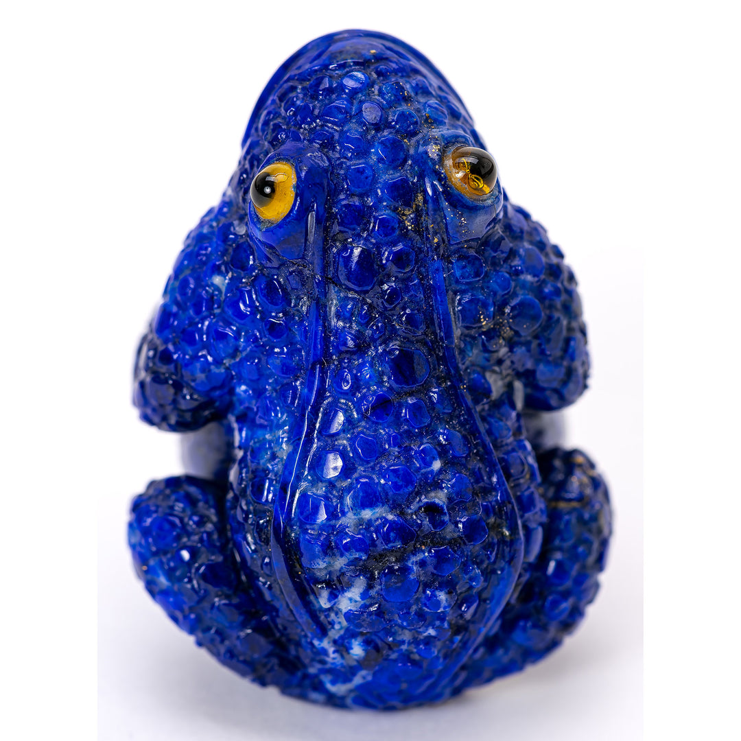 Genuine Lapis Bullfrog