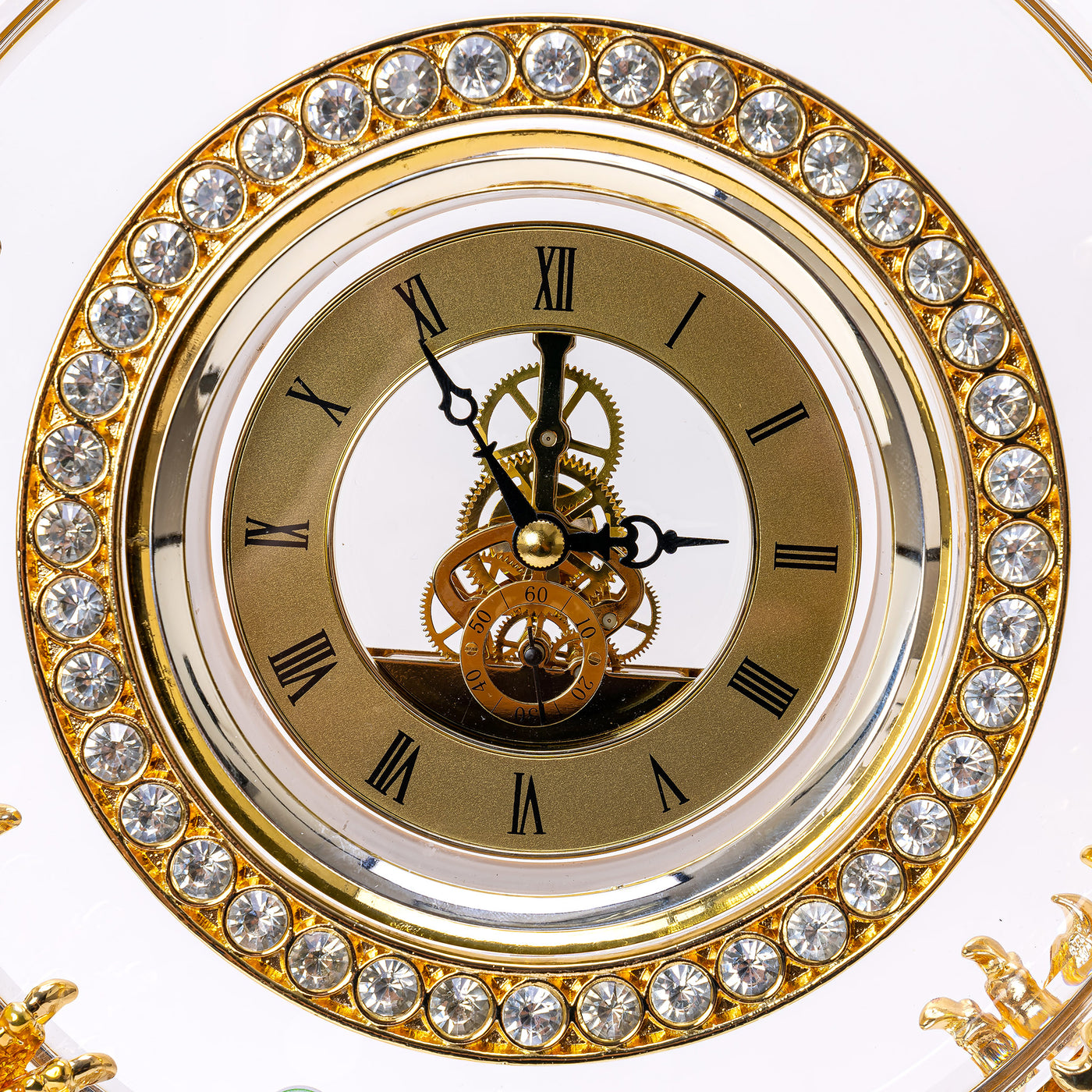 Gold Dragon Clock & Candelabras