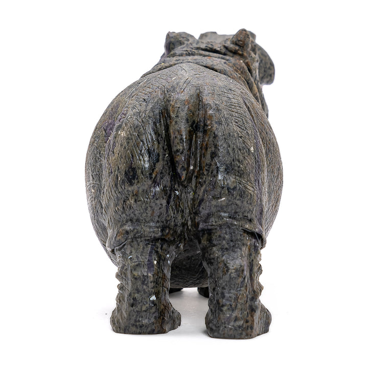 Carved Jasper Hippo (sm)