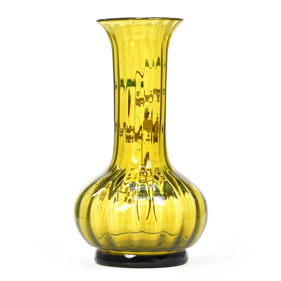 1895 Gallé vase, a French Art Nouveau masterpiece with gold details