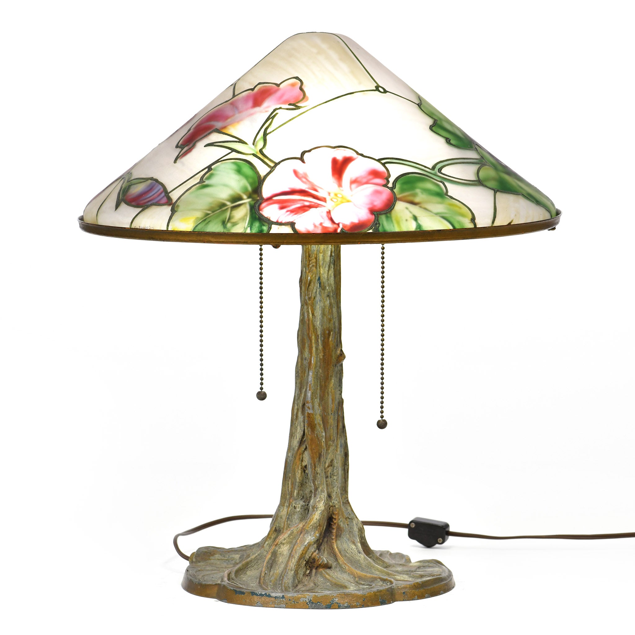 Discover the 1915 Pairpoint Lamp: Artistry & Organic Bea