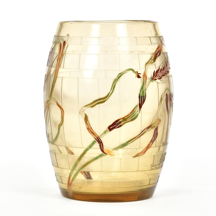 Art Nouveau Gallé vase showcasing exquisite craftsmanship and heritage