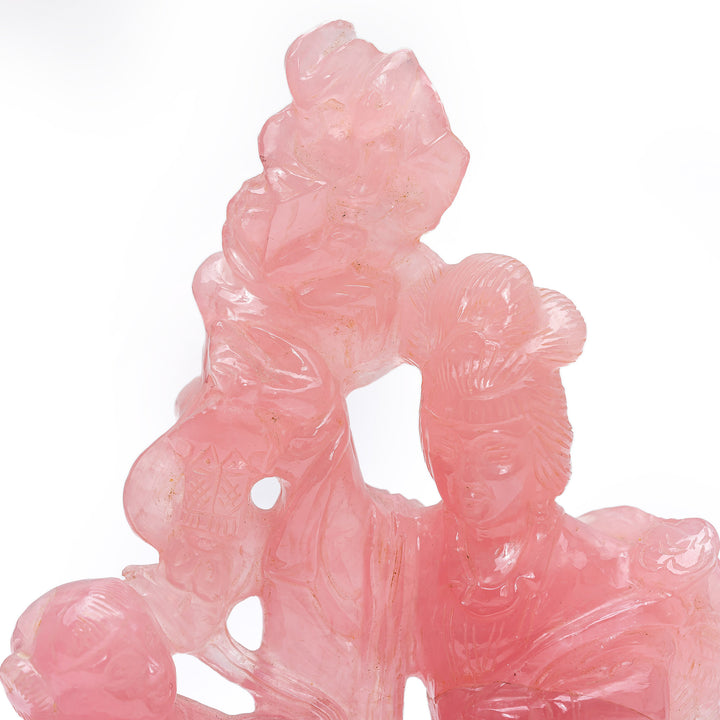 Rose Quartz Sculpture