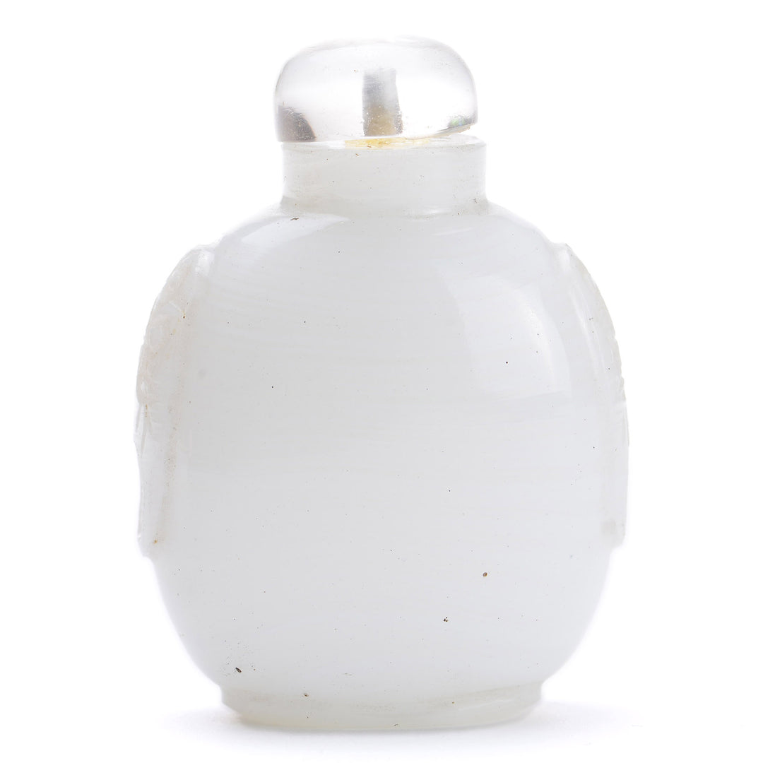 Regis Galerie Snuff Bottles Collection. Snuff Bottle White Agate Image #1