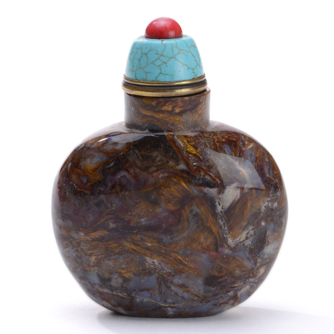 Regis Galerie Snuff Bottles Collection. Snuff Bottle Agate Image #1