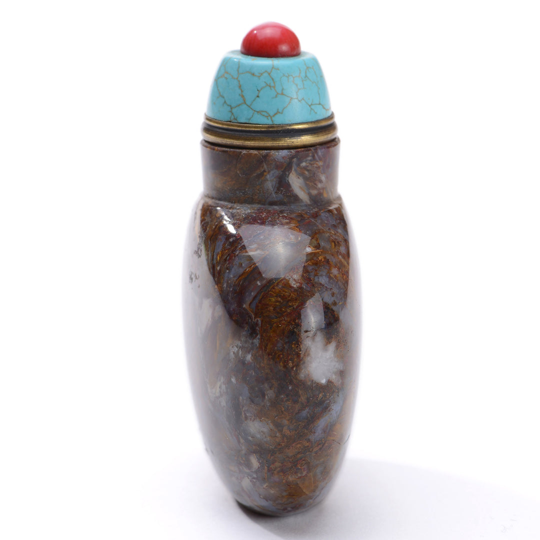 Regis Galerie Snuff Bottles Collection. Snuff Bottle Agate Image #2