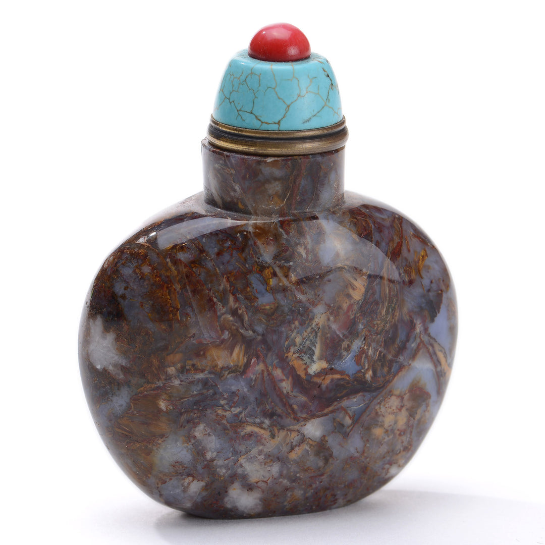 Regis Galerie Snuff Bottles Collection. Snuff Bottle Agate Image #3