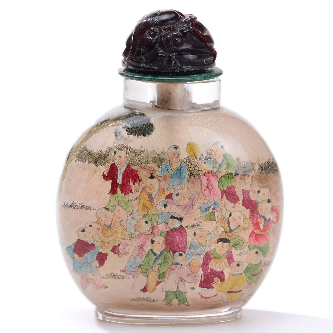 Regis Galerie Snuff Bottles Collection. Snuff Bottle Inside Painted Image #3
