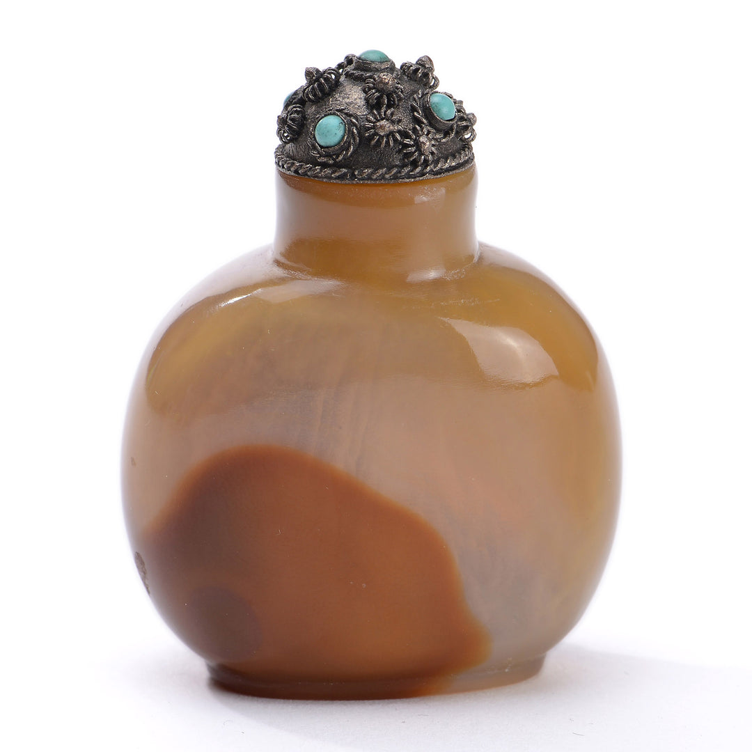 Regis Galerie Snuff Bottles Collection. Snuff Bottle Agate 19th Century Image #3