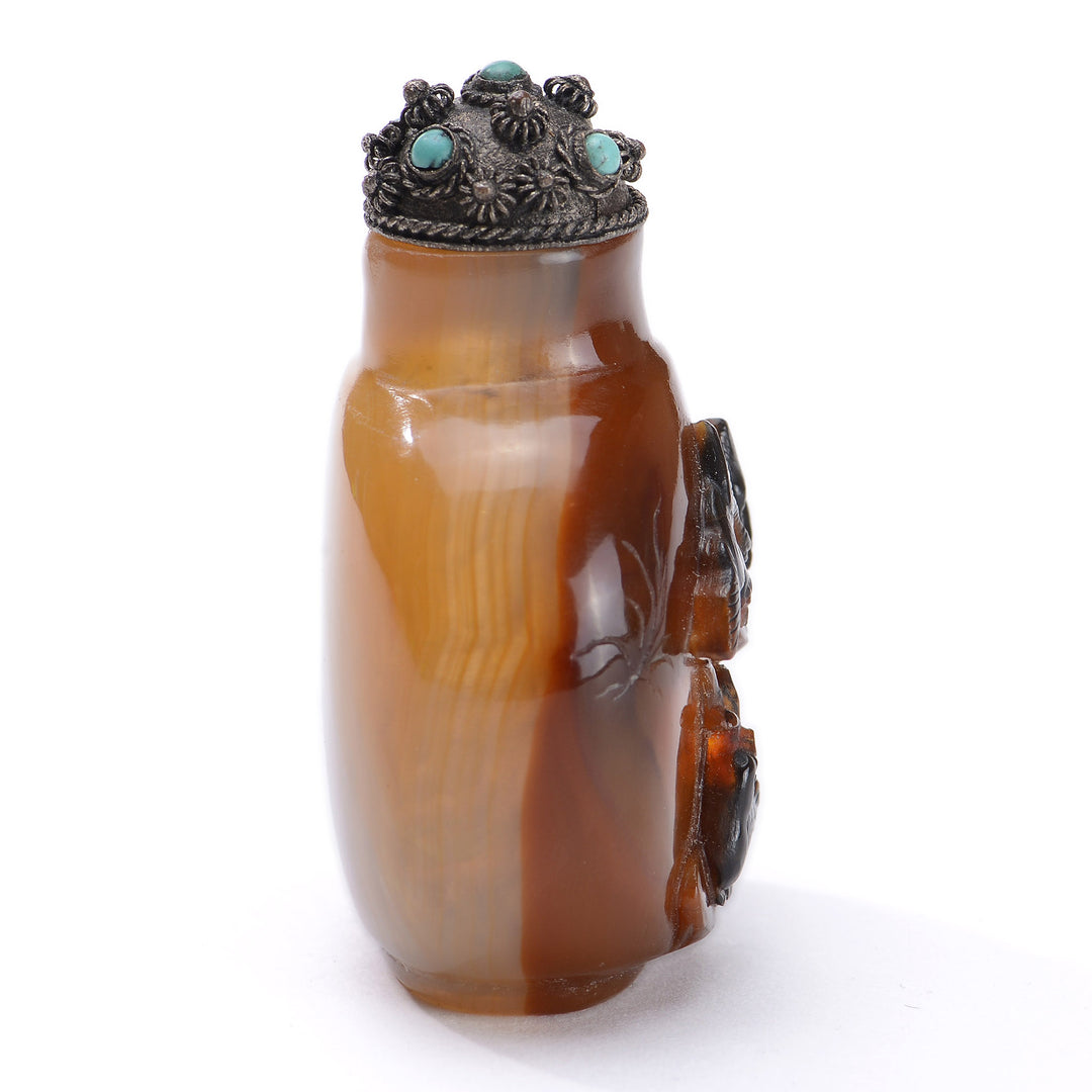 Regis Galerie Snuff Bottles Collection. Snuff Bottle Agate 19th Century Image #4