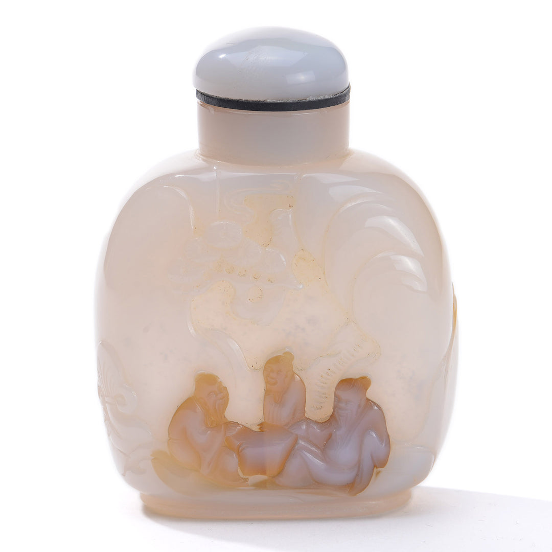 Regis Galerie Snuff Bottles Collection. Snuff Bottle Agate Image #1