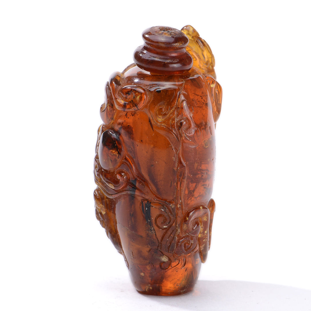 Regis Galerie Snuff Bottles Collection. Snuff Bottle Amber Image #2