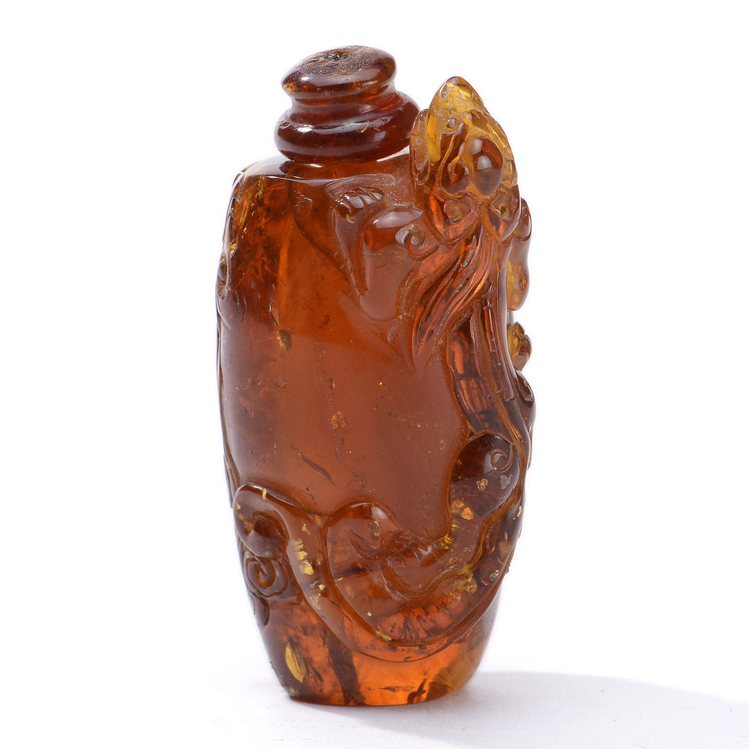 Regis Galerie Snuff Bottles Collection. Snuff Bottle Amber Image #3