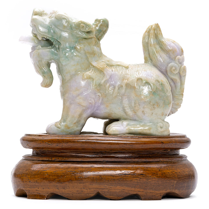 Hand Carved Jade Fu Dog