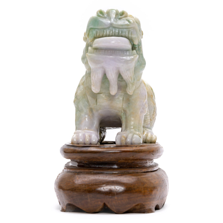 Hand Carved Jade Fu Dog