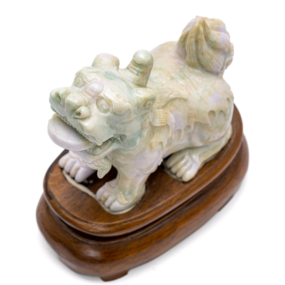 Hand Carved Jade Fu Dog