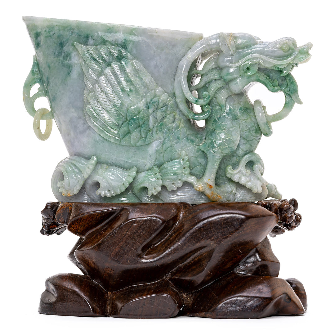 Hand Carved Jade Cup
