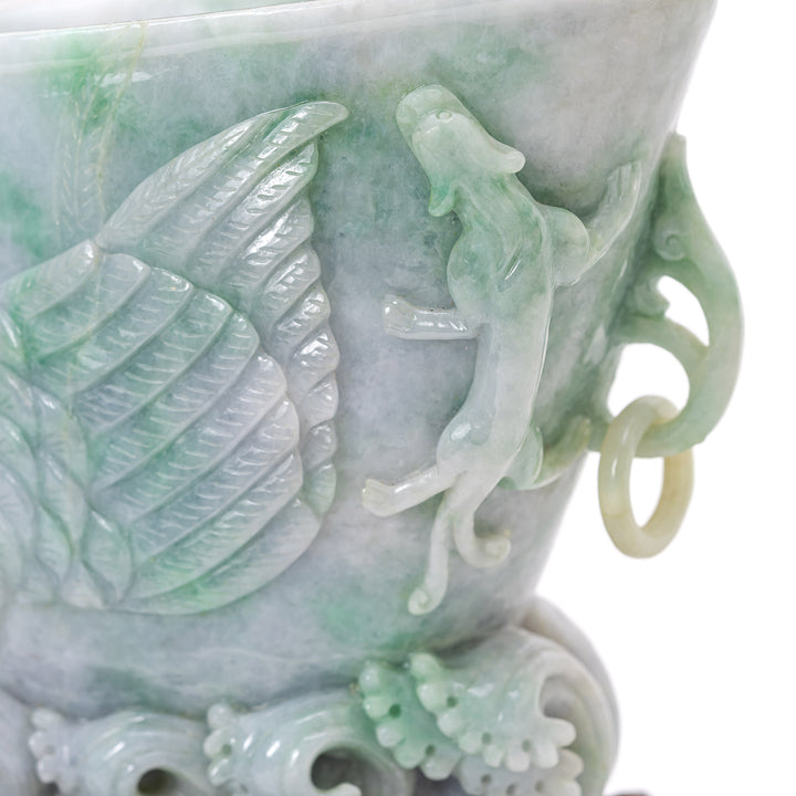 Hand Carved Jade Cup