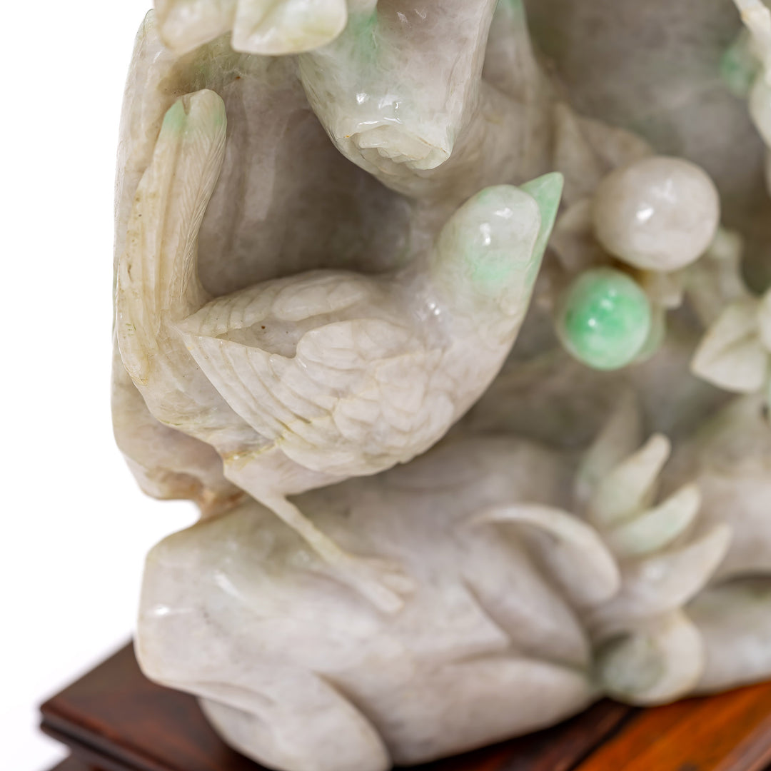Hand Carved Jade Sculpture
