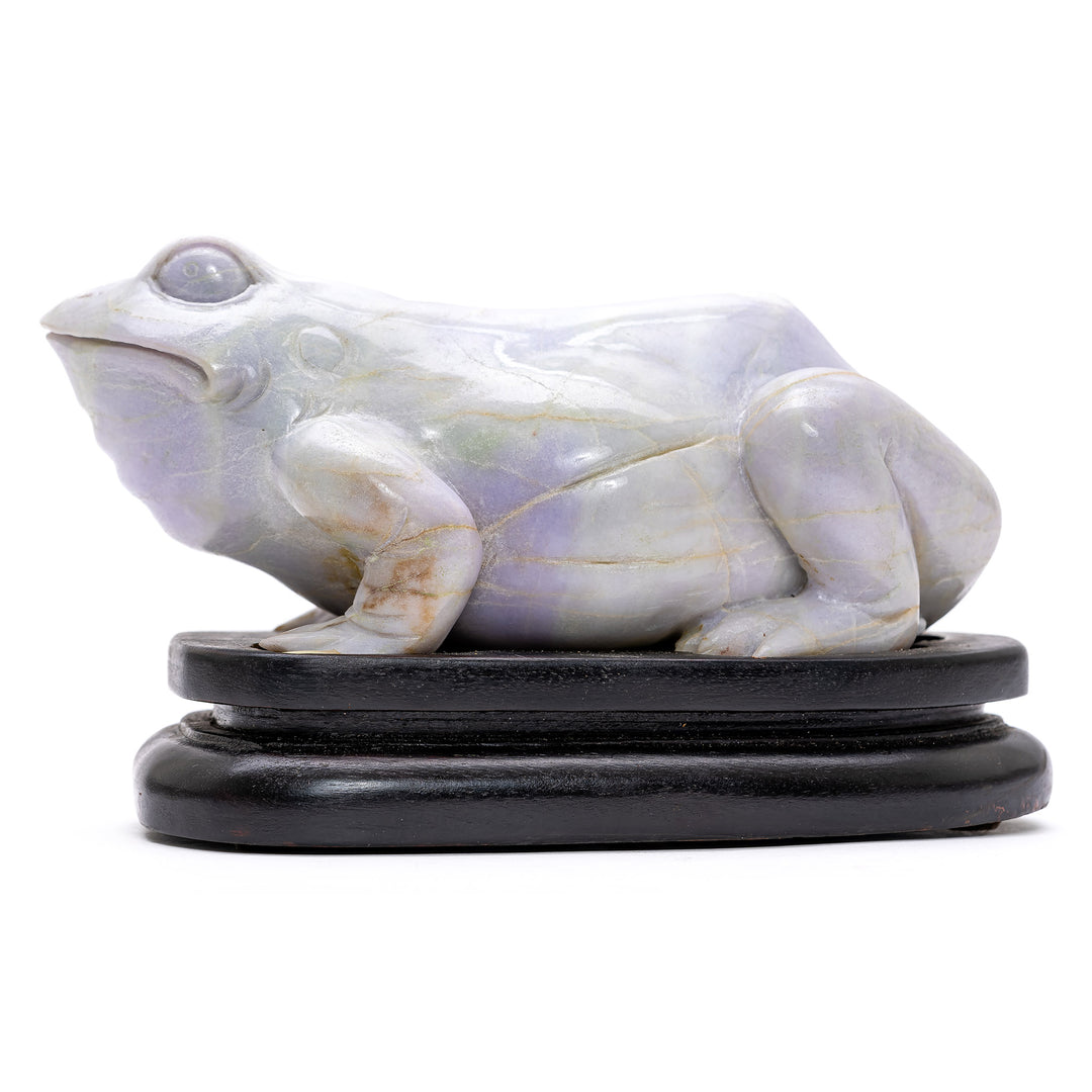 Jade Frog Sculpture V1