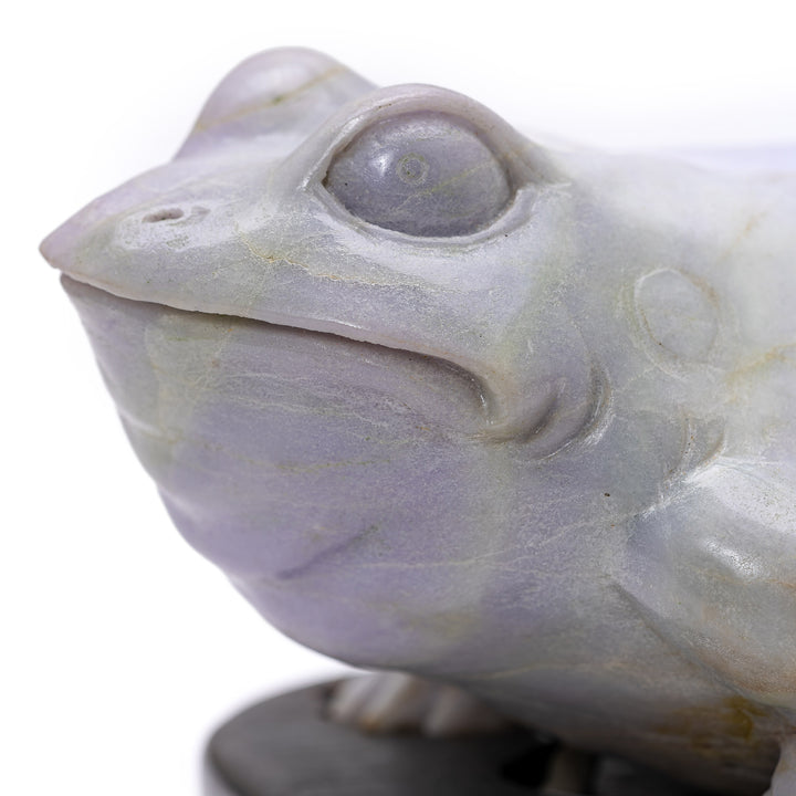 Jade Frog Sculpture V1