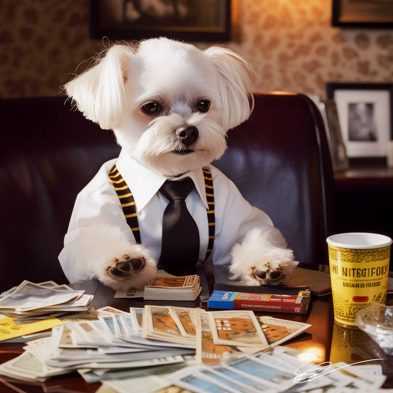 Maltese's Dazzling Digs