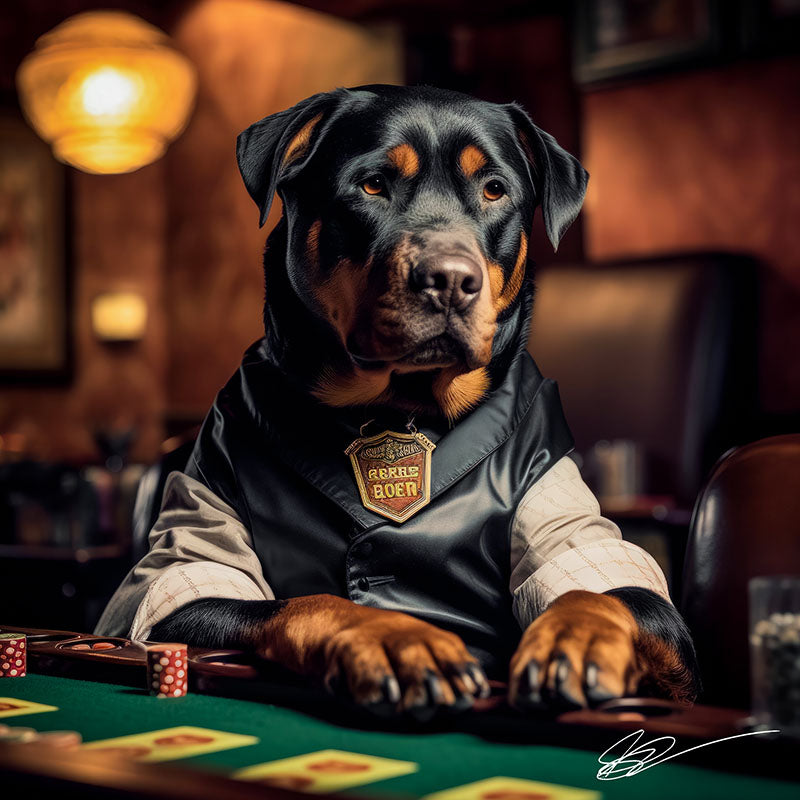 Vegas Rottweiler Roll – Regis Galerie