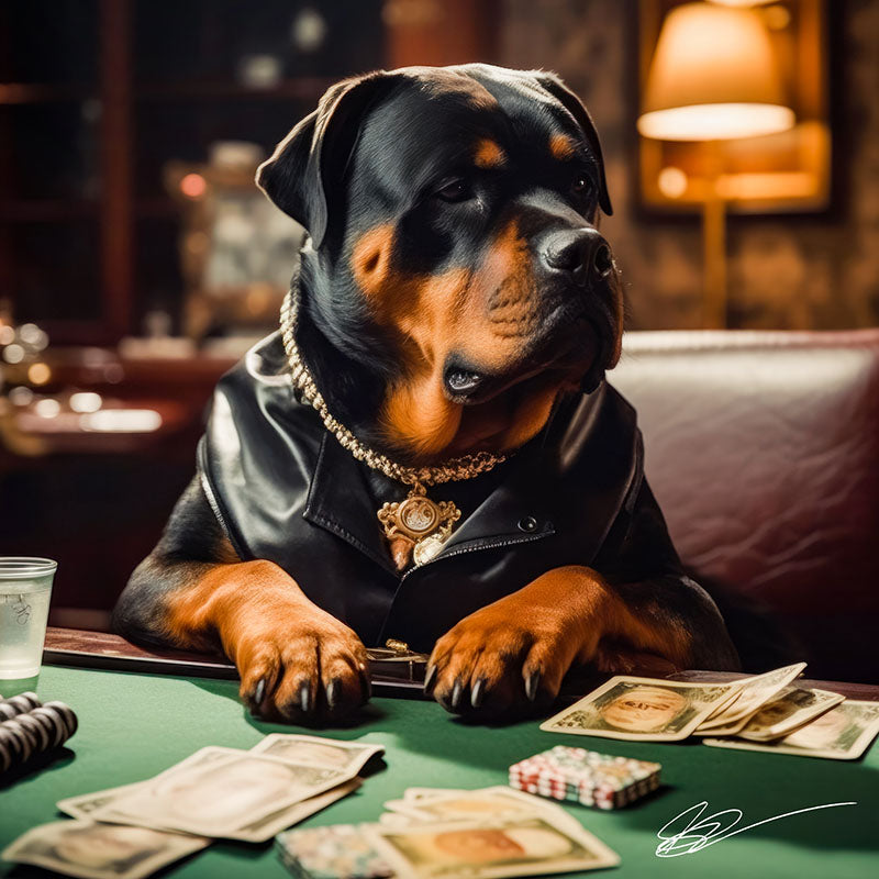 Rottweiler Betting Bash – Regis Galerie