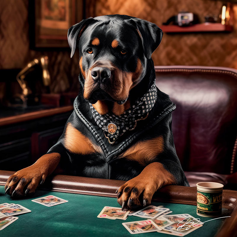 Rottweiler's Lucky Streak – Regis Galerie