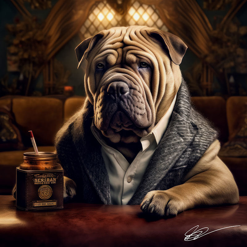 Shar Pei and Tails Bar