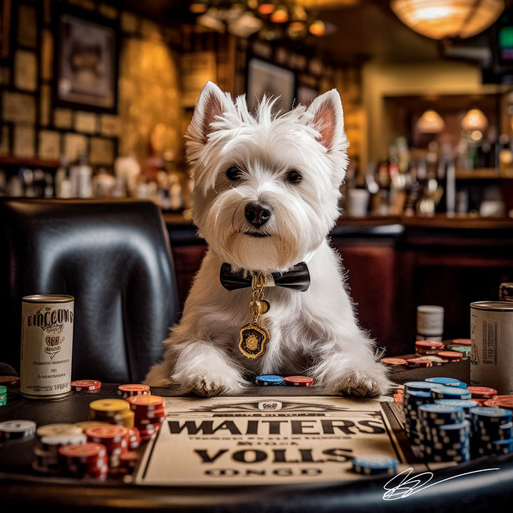 Westie Wager Whimsy